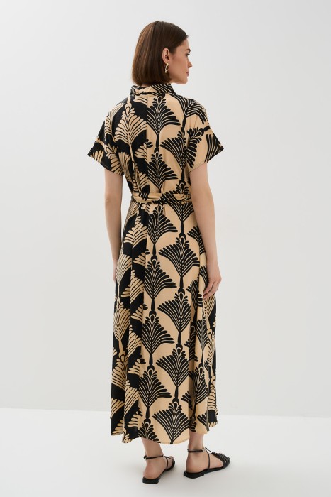 платье с принтом по цене 1480 руб вид справа