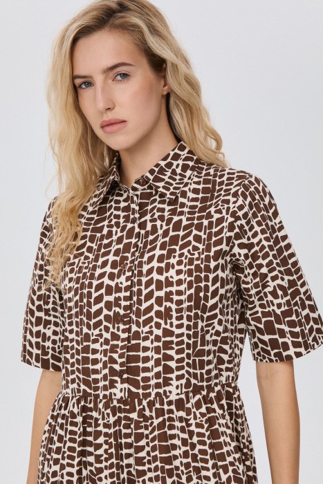 платье с принтом из россии вид сбоку