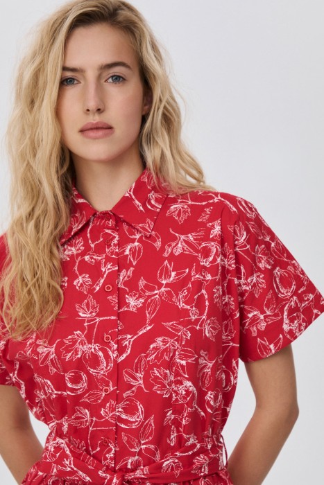 платье с принтом из россии вид сбоку