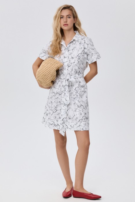 платье с принтом 811846003 фотография