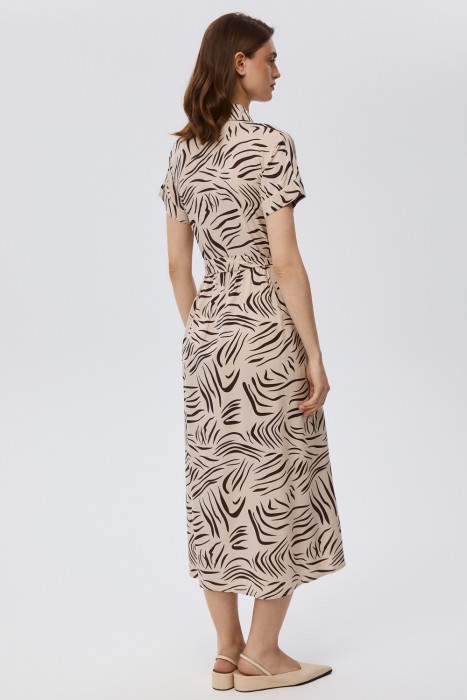 платье с принтом по цене 2680 руб вид справа