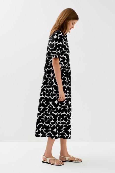 платье с принтом по цене 1740 руб вид справа