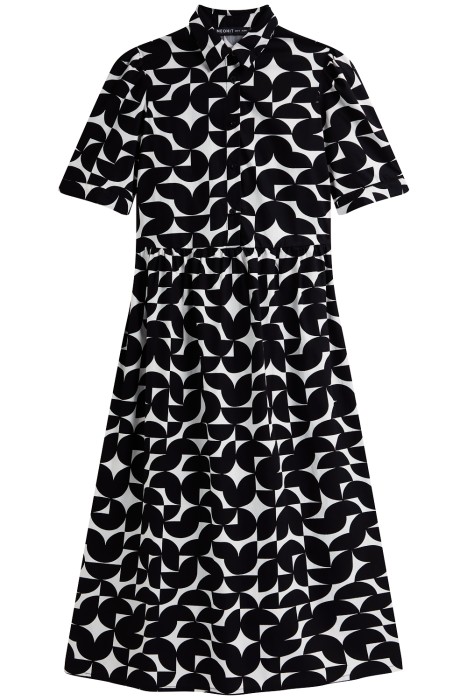 платье с принтом из россии вид сбоку