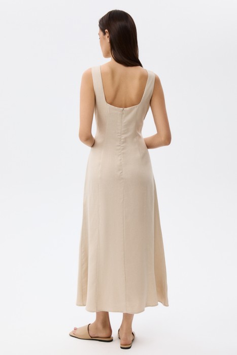 платье с разрезом по цене 5030 руб вид справа