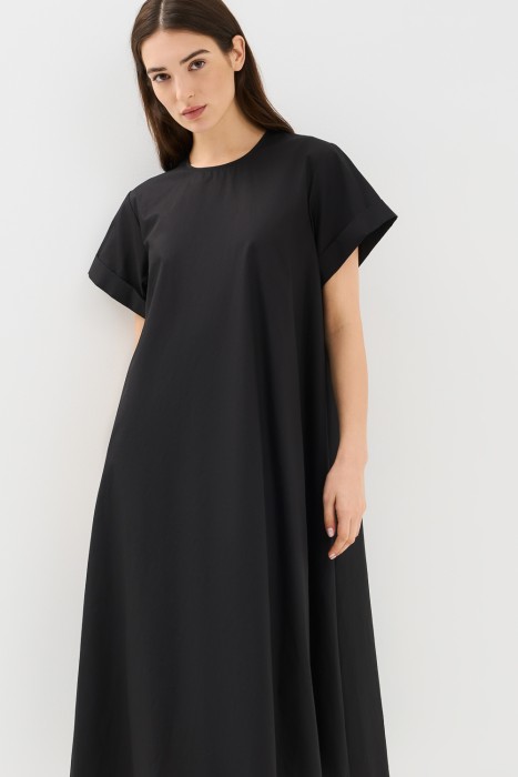 платье с ремнем из россии вид сбоку