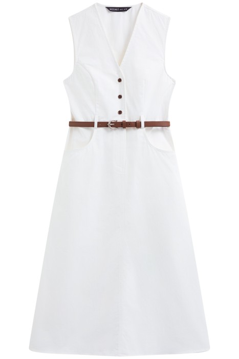 платье с ремнем из россии вид сбоку