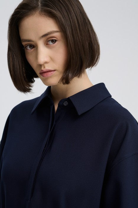 платье с ремнем из россии вид сбоку