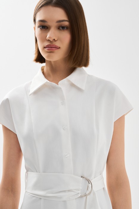 платье с ремнем из россии вид сбоку