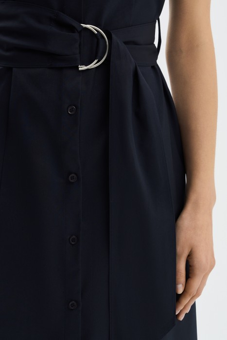 платье с ремнем из россии вид сбоку