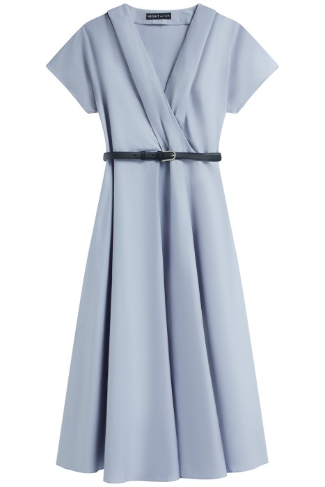 платье с ремнем из россии вид сбоку