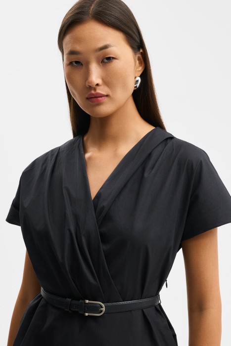 платье с ремнем от бренда снежная королева вид слева