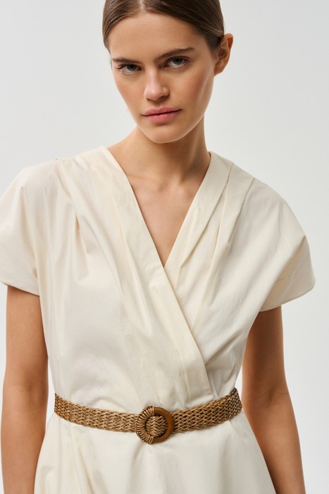 платье с ремнем по цене 4620 руб вид справа