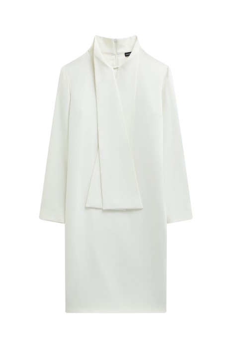 платье с шарфом от бренда снежная королева вид слева