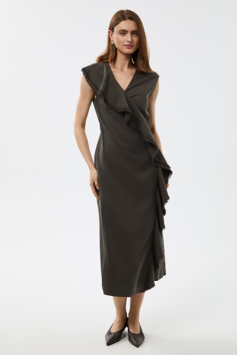 платье с воланом 814087003 фотография