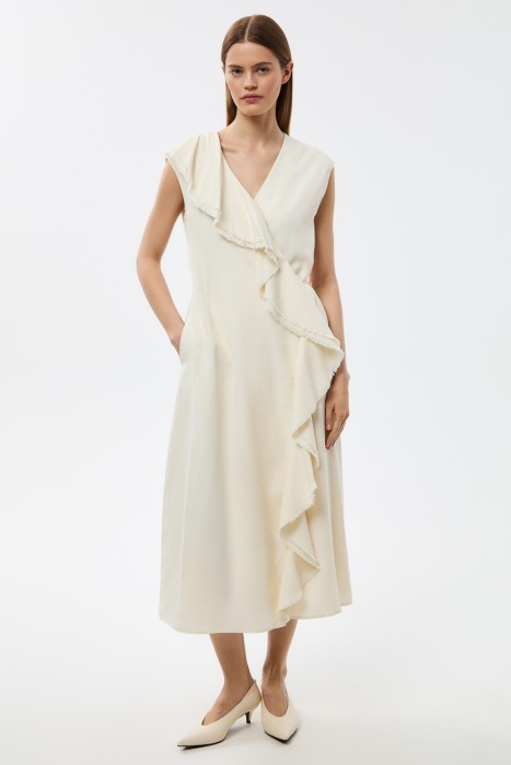 платье с воланом 814086003 фотография