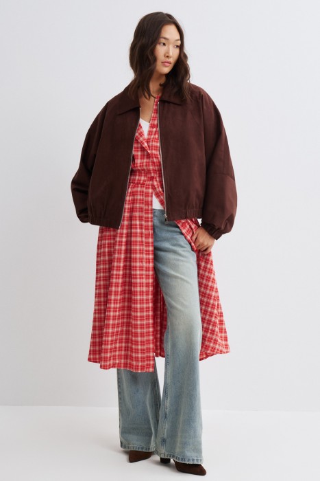 платье в клетку 802126003 фотография