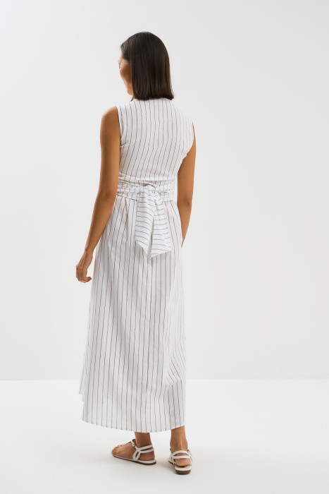 платье в полоску по цене 1860 руб вид справа