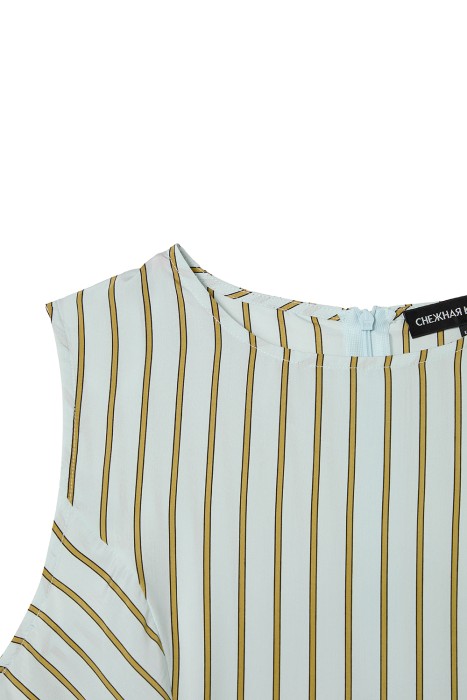 платье в полоску от бренда снежная королева вид слева