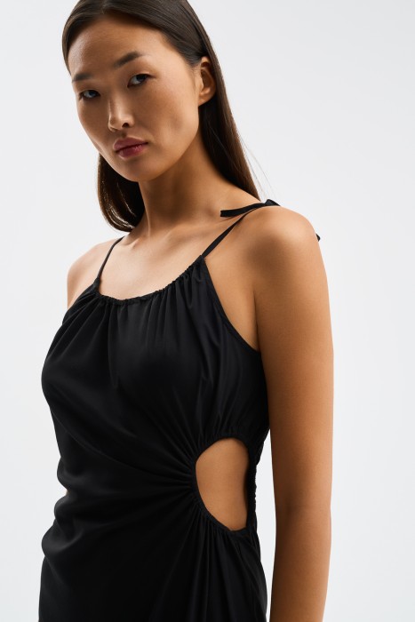 платье от бренда снежная королева вид слева