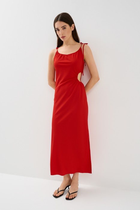 платье от бренда снежная королева вид слева