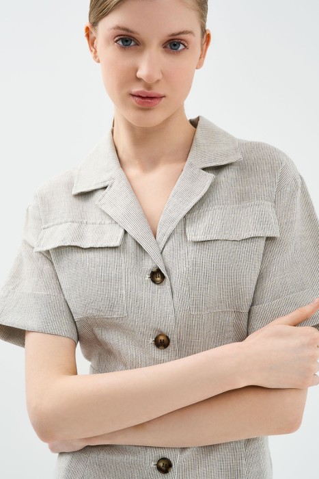 платье от бренда снежная королева вид слева