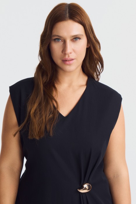 платье от бренда снежная королева вид слева