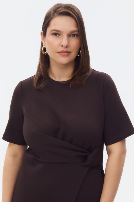 платье от бренда снежная королева вид слева