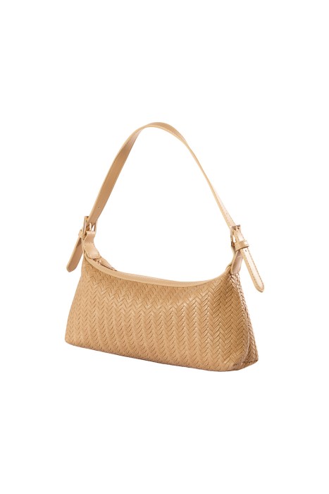 плетеная сумка из искусственной кожи по цене 1400 руб вид справа