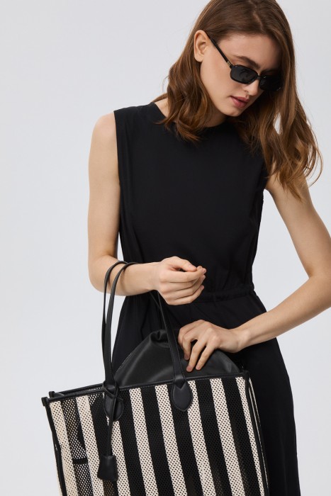 плетеная сумка из текстиля 813189003 фотография