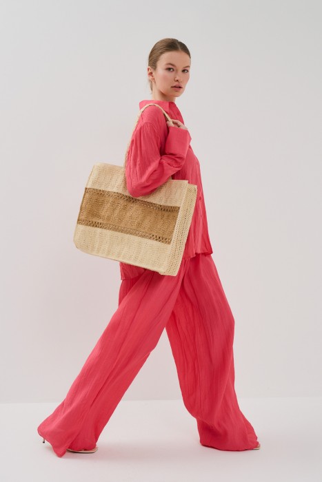 плетеная сумка 761783003 фотография