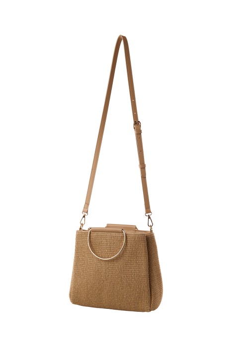 плетеная сумка из россии вид сбоку