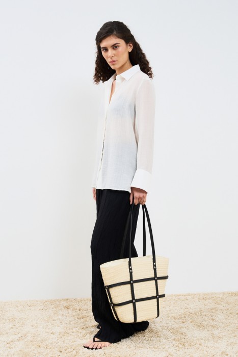 плетеная сумка по цене 2340 руб вид справа