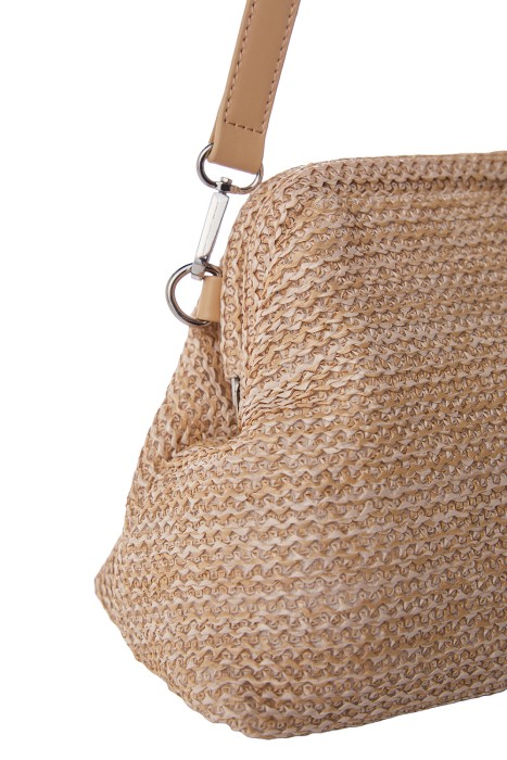 плетеная сумка из россии вид сбоку