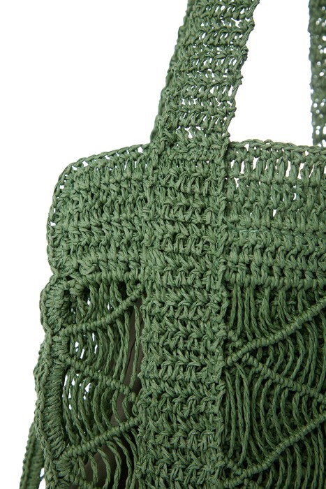 плетеная сумка из россии вид сбоку