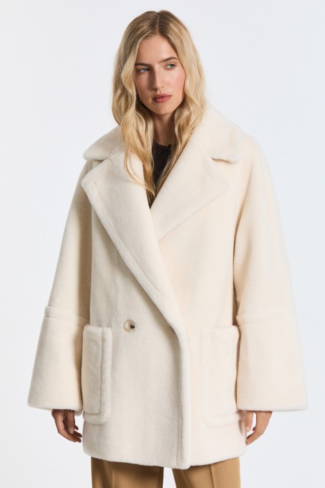 полупальто из шерсти 792014003 фотография