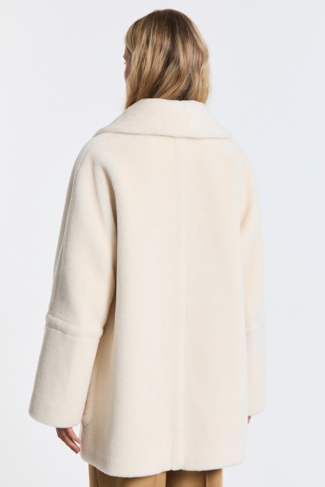 полупальто из шерсти по цене 11410 руб вид справа