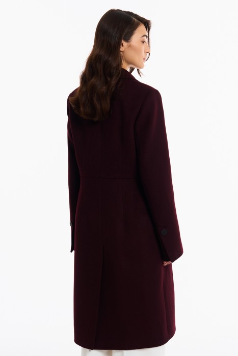 полушерстяное пальто по цене 8550 руб вид справа