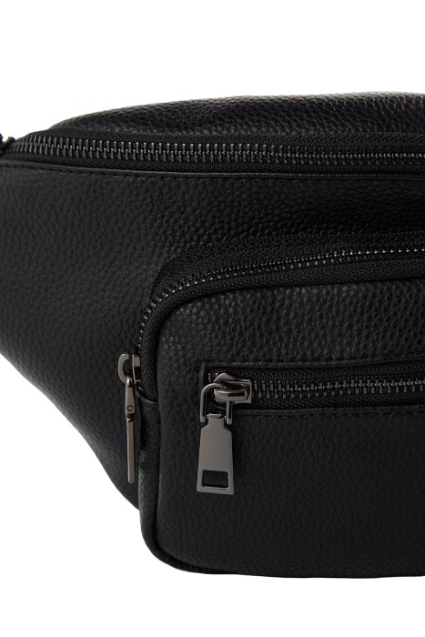 поясная сумка из искусственной кожи от бренда снежная королева вид слева