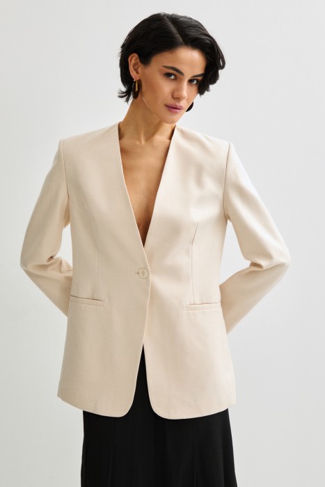 приталенный жакет 803261003 фотография