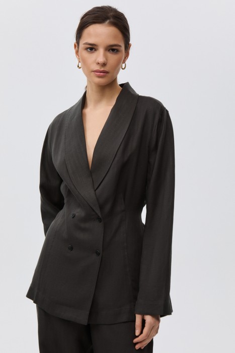 приталенный жакет 815096003 фотография