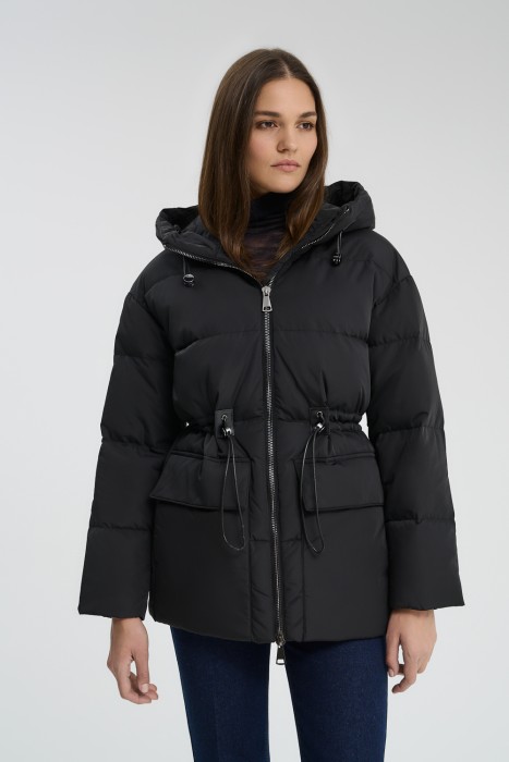 пуховик с капюшоном 728334003 фотография