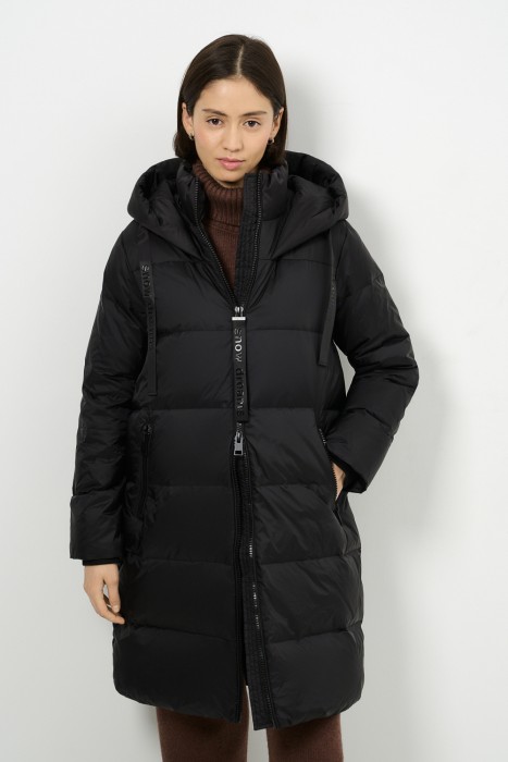 пуховик с капюшоном 716295003 фотография