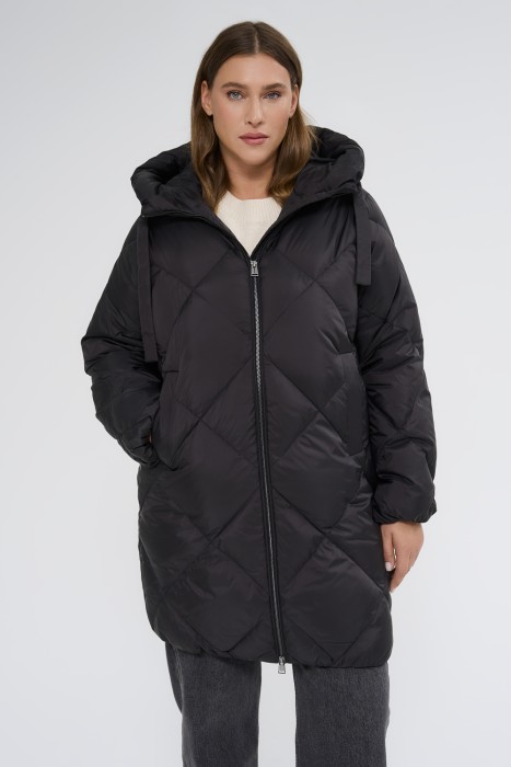 пуховик с капюшоном 727749003 фотография