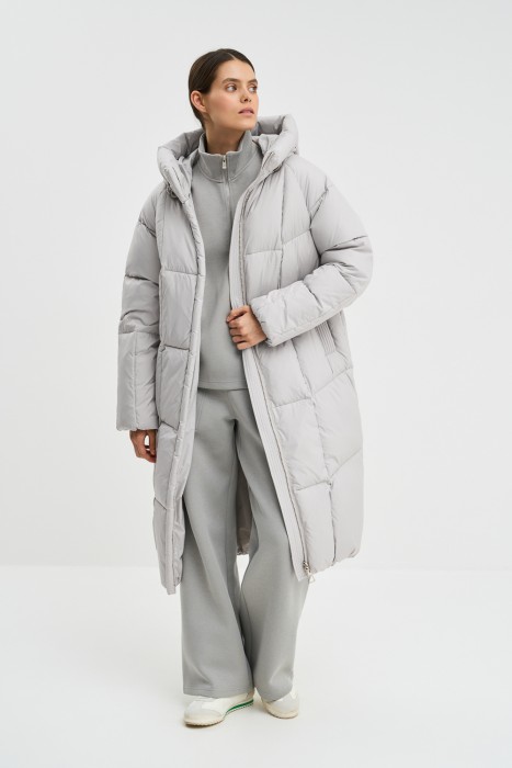 пуховик с капюшоном 787635003 фотография