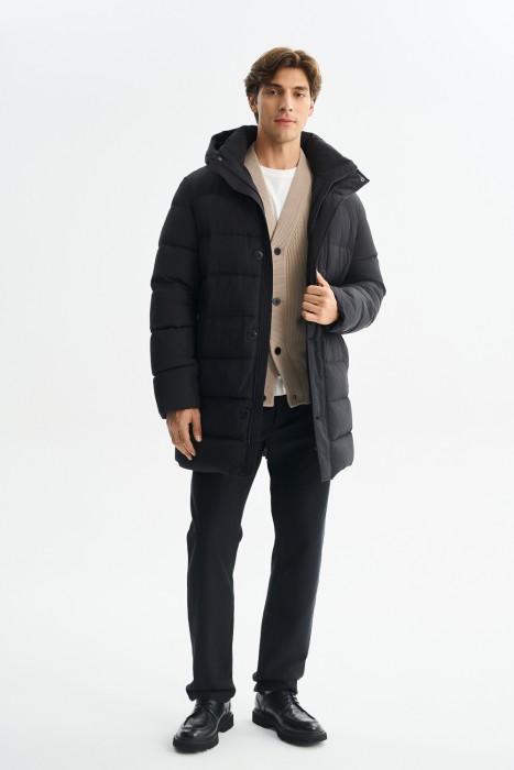 пуховик с капюшоном 763788003 фотография