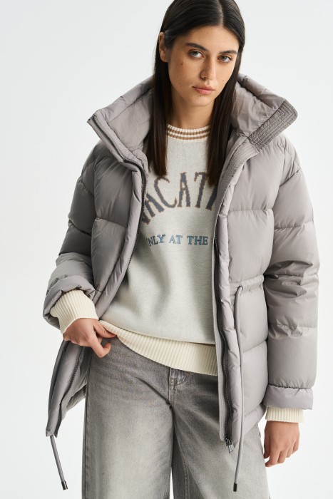 пуховик с капюшоном 772359003 фотография