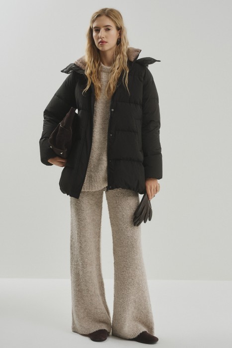 пуховик с капюшоном 784056003 фотография