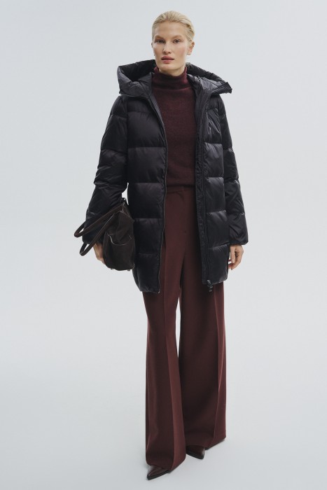 пуховик с капюшоном 772368003 фотография