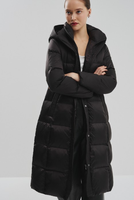 пуховик с капюшоном 772369003 фотография