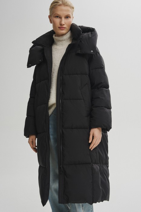 пуховик с капюшоном 781470003 фотография